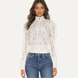 For Love & Lemons Lace Blouse